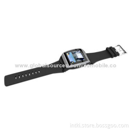 1.55-inch TFT TP/FM/BT/One SIM/GSM and Bluetooth Watch, 57*43*12.5mm Size, 320mAh Li-polymer BatteryNew